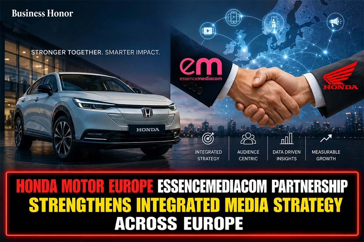  Honda Motor Europe EssenceMediacom Partnership Strengthens Integrated Media Strategy across Europe 